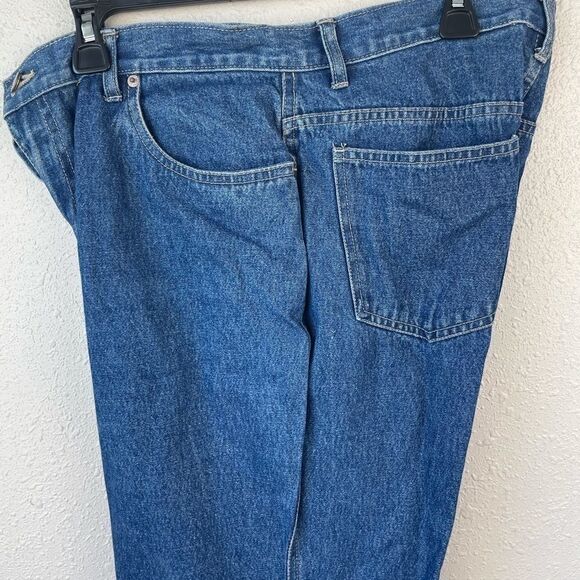 Bill Blass Cropped Denim Jeans Size 10 EUC - Picture 5 of 9